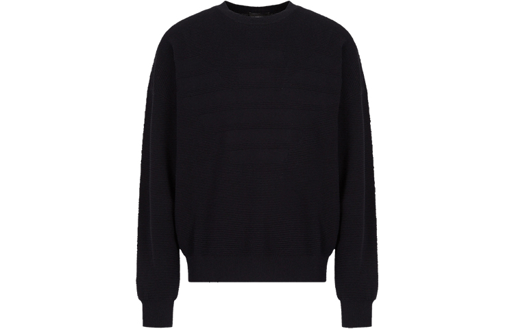 Emporio Armani SS22 Black V-Stripe Pullover Crewneck Sweatshirt 3L1MXD1MHYZ-0920 圖 2
