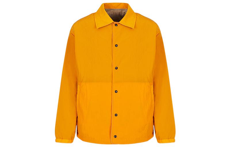Emporio Armani SS22 Color Block Eco Series Jacket Yellow Menswear 3L1B7E1-N30Z-F210