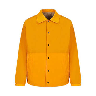 Emporio Armani SS22 Color Block Eco Series Jacket Yellow Menswear 3L1B7E1-N30Z-F210