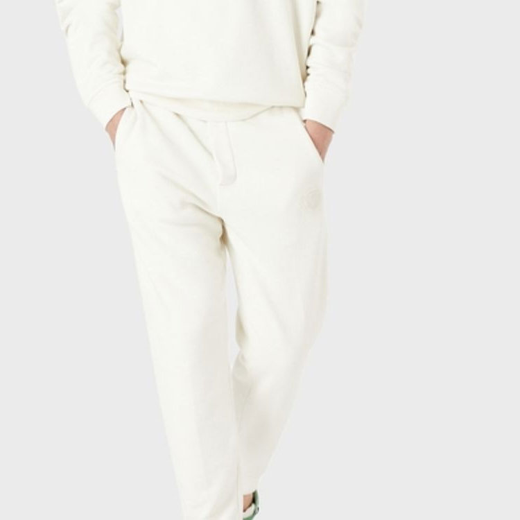 Details for Emporio Armani SS22 拼接配色半拉鍊寬鬆版型衛衣 白/綠 6L1M81-1JWPZ-F517