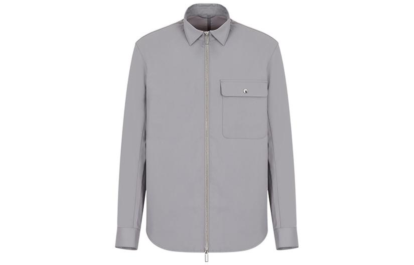 Emporio Armani SS22 Double-Zip Grey Jacket 3L1C80-1NANZ-0641