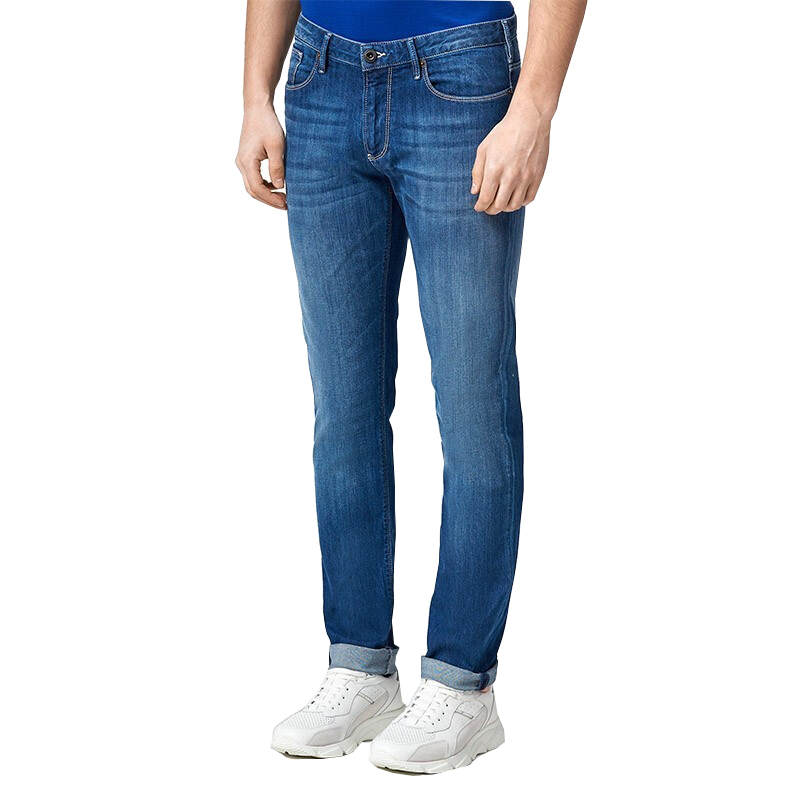 Emporio Armani SS22 Eagle Logo Straight Jeans  Blue 3K1J06-1D5QZ-0942 圖 4