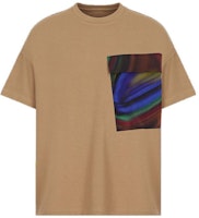 EMPORIO ARMANI SS22 Eco Series Brown T-Shirt with Chest Pocket Design 3L1T7A-1JUFZ-0417 EMPORIO ARMANI SS22 Eco Series Brown T-Shirt with Chest Pocket Design 3L1T7A-1JUFZ-0417