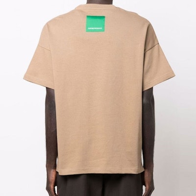 エンポリオアルマーニ SS22 エコシリーズ ブラウンTシャツ 胸ポケットデザイン 3L1T7A-1JUFZ-0417 Purchase エンポリオアルマーニ SS22 エコシリーズ ブラウンTシャツ 胸ポケットデザイン 3L1T7A-1JUFZ-0417