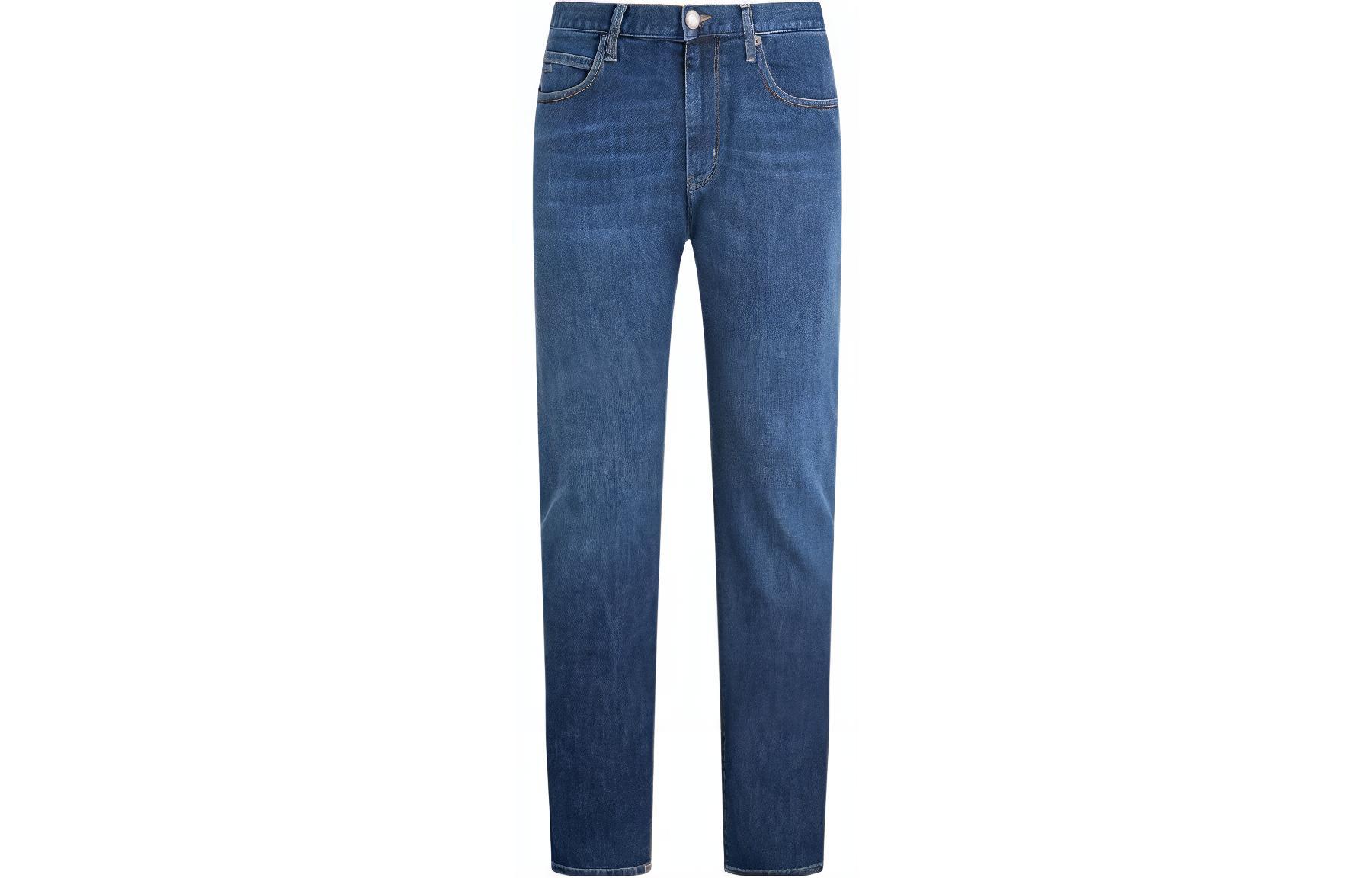 EMPORIO ARMANI SS22 Essentials  Straight Fit Jeans Blue 8N1J45-1G0LZ-0942