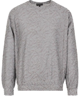 エンポリオ アルマーニ SS22 グレー ニット クルーネック 長袖 セーター メンズ 3L1M6Y-1JY6Z-F586 Buy エンポリオ アルマーニ SS22 グレー ニット クルーネック 長袖 セーター メンズ 3L1M6Y-1JY6Z-F586