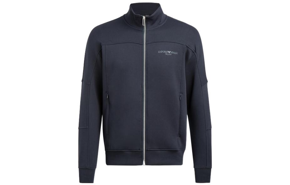 Emporio Armani SS22 Letter Print Zip-Up Jacket 3L1MCC-1JHSZ-0920