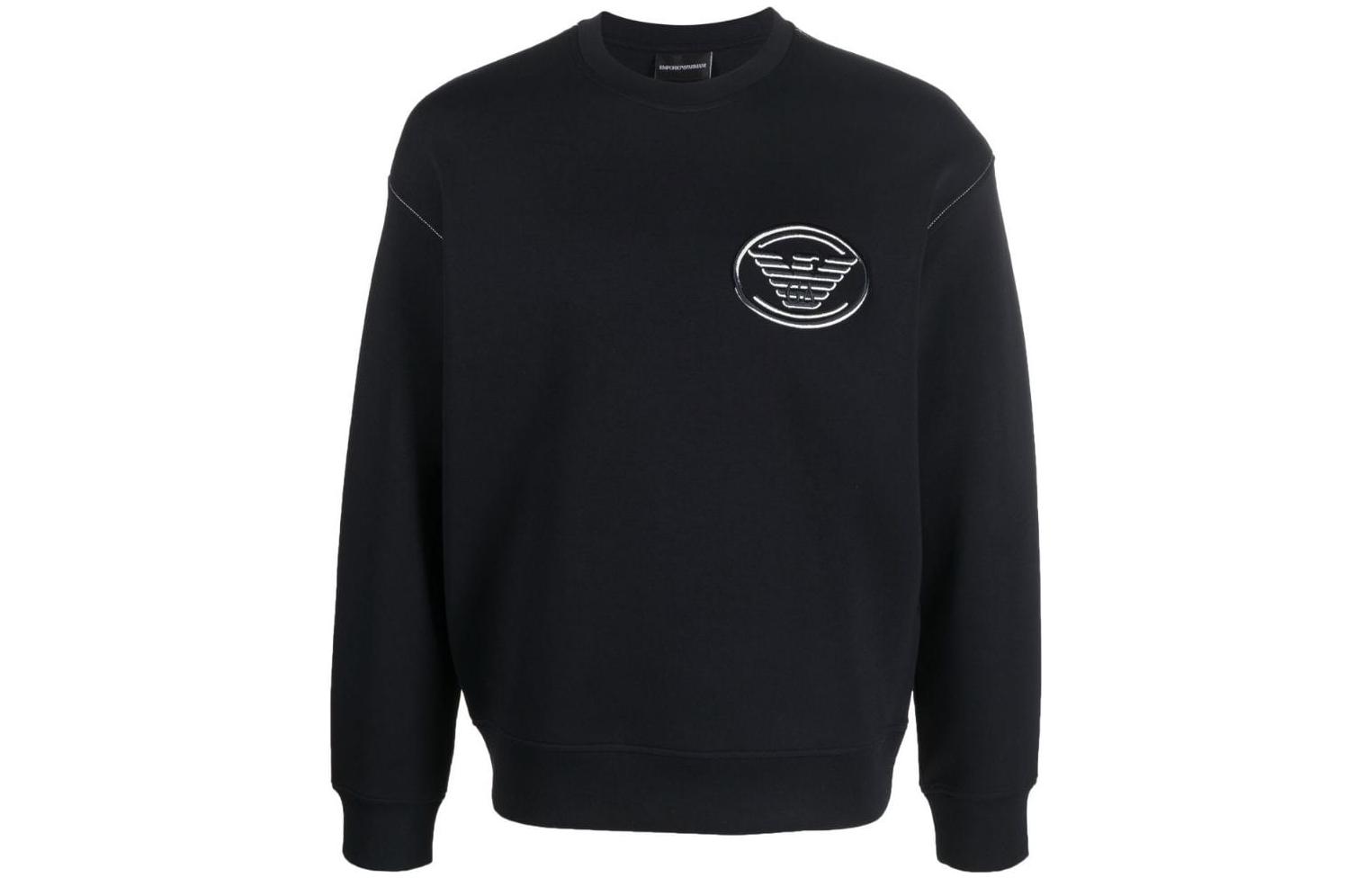 Emporio Armani SS22 Logo Print Crewneck Navy Sweatshirt 6L1M82-1JHSZ-0920 圖 2