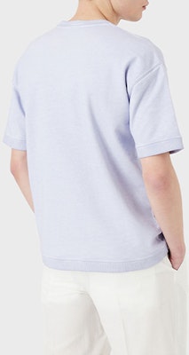 Emporio Armani SS22 Pattern Print Crewneck Short Sleeve T-Shirt Light Purple Men 3L1T6R-1JX6Z-F807 Shop Emporio Armani SS22 Pattern Print Crewneck Short Sleeve T-Shirt Light Purple Men 3L1T6R-1JX6Z-F807