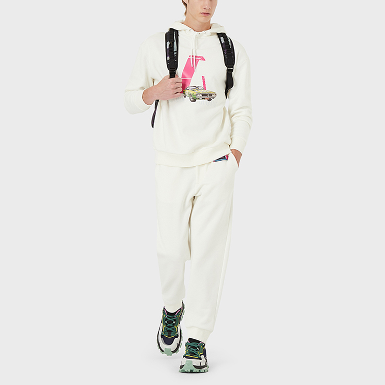 Sizing Emporio Armani 2022春夏男士竞速标志印花运动裤 3L1P8P-1JW3Z-0102