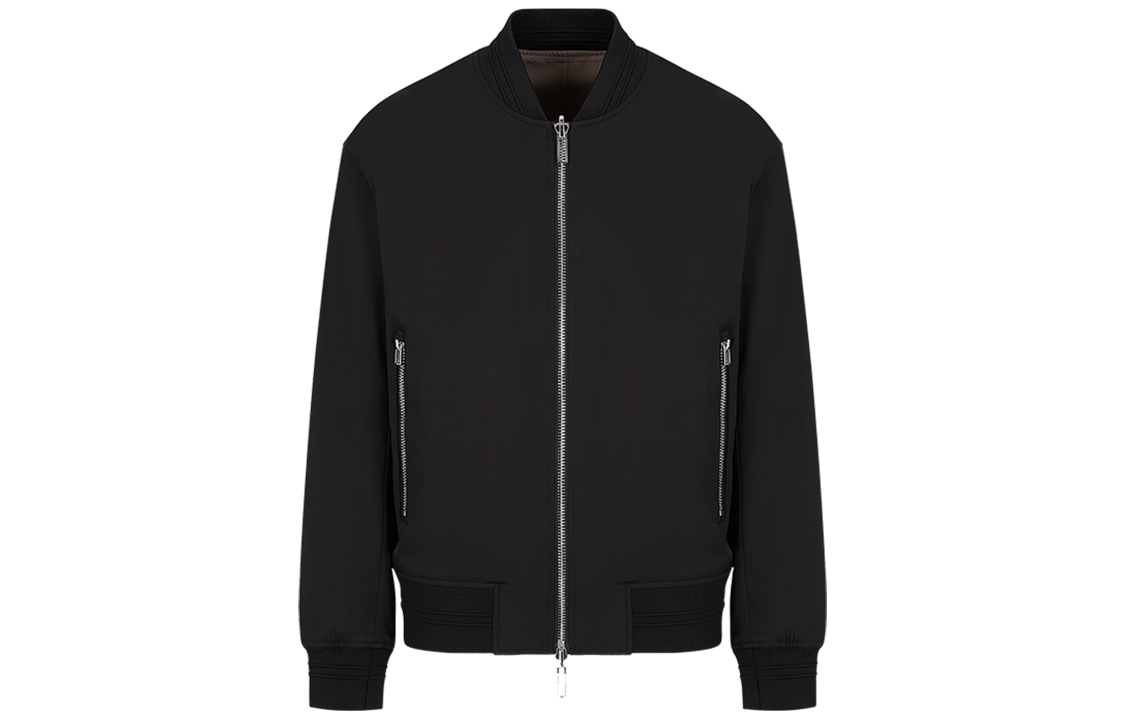 Emporio Armani SS22 Reversible Black Bomber Jacket 3L1BD8-1NANZ-0999