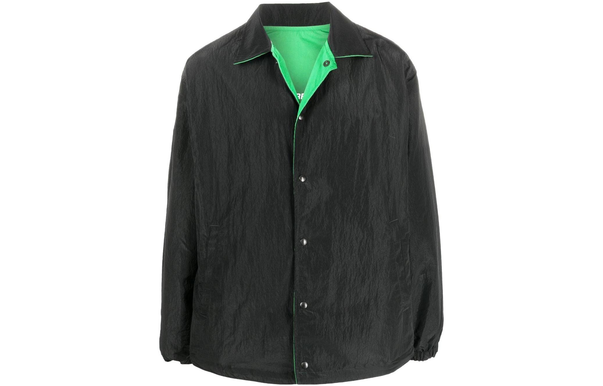 Emporio Armani SS22 Reversible Solid Jacket Black 3L1B7E-1N30Z-F070