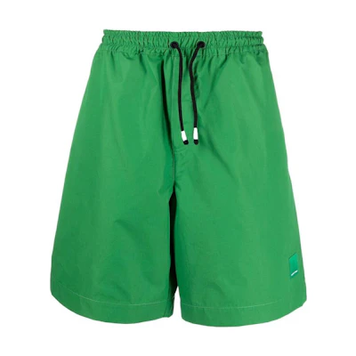Emporio Armani SS22 Solid Drawstring Casual Shorts Green Men. 3L1P6C-1N0HZ-0537