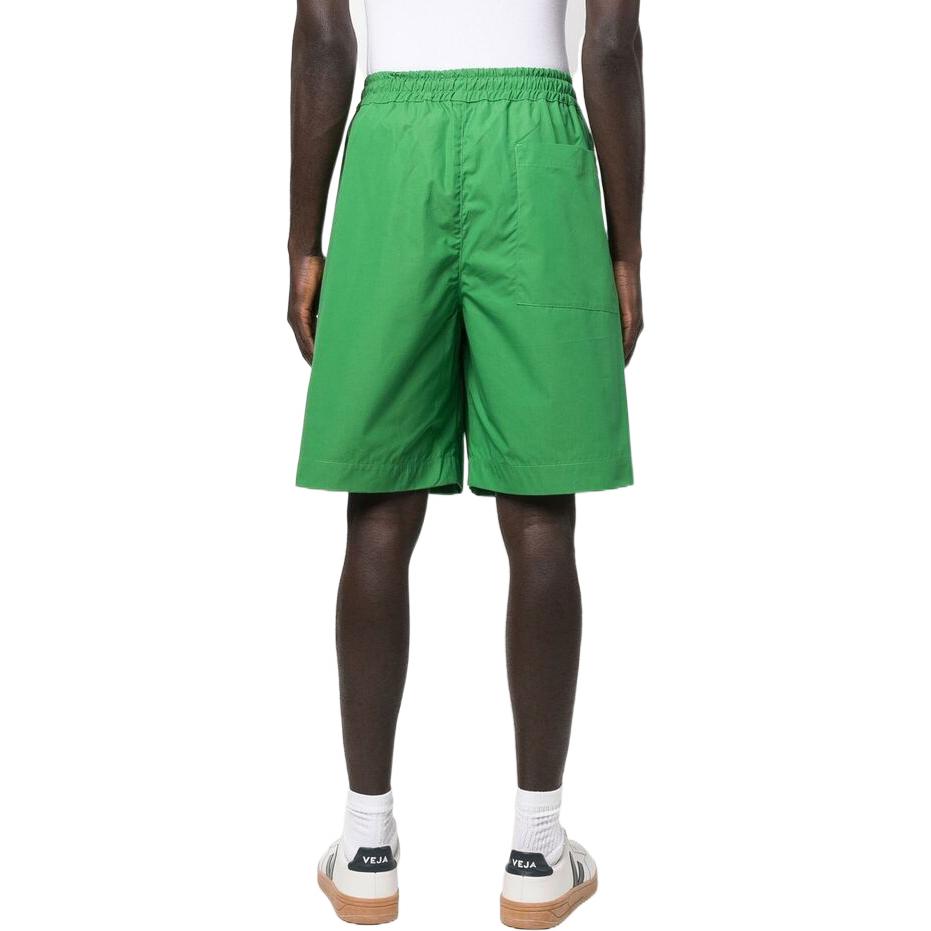 Shop Emporio Armani SS22 Solid Drawstring Casual Shorts Green Men. 3L1P6C-1N0HZ-0537