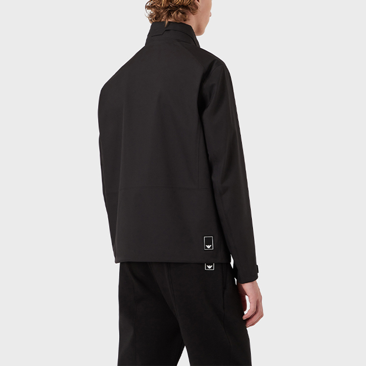 Purchase 엠포리오 아르마니 SS22 트래블 필수품 블랙 집업 자켓 3L1BH01NTMZ-0999