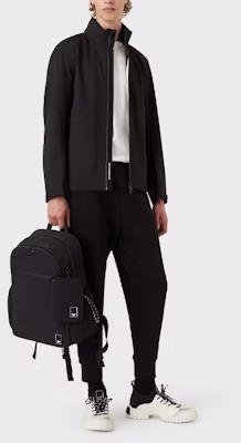 엠포리오 아르마니 SS22 트래블 필수품 블랙 집업 자켓 3L1BH01NTMZ-0999 Details for 엠포리오 아르마니 SS22 트래블 필수품 블랙 집업 자켓 3L1BH01NTMZ-0999