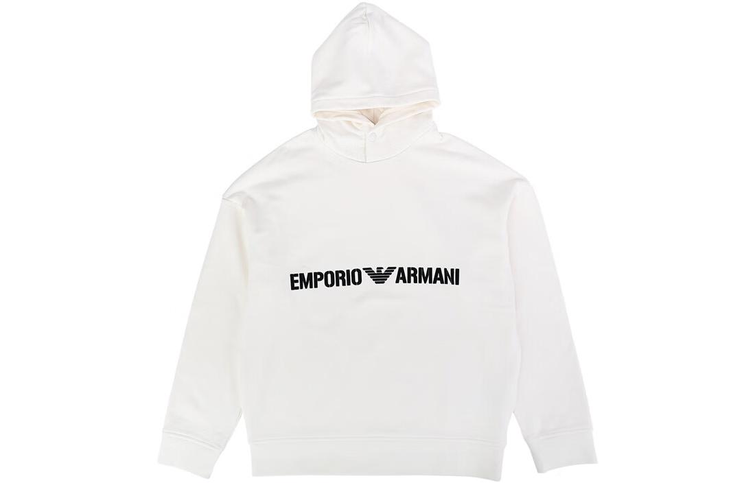 Emporio Armani SS23  Beige Logo Print Hoodie Long Sleeve. 6L1ML9-1JWPZ-01E1 圖 2