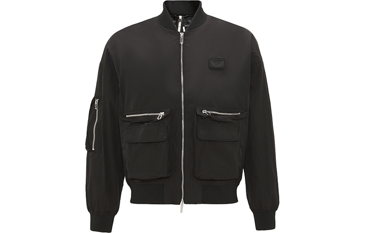 Order Chaqueta Bomber Negra Casual Multi-Bolsillos Emporio Armani SS23. 6L1BM4-1NKWZ-0999