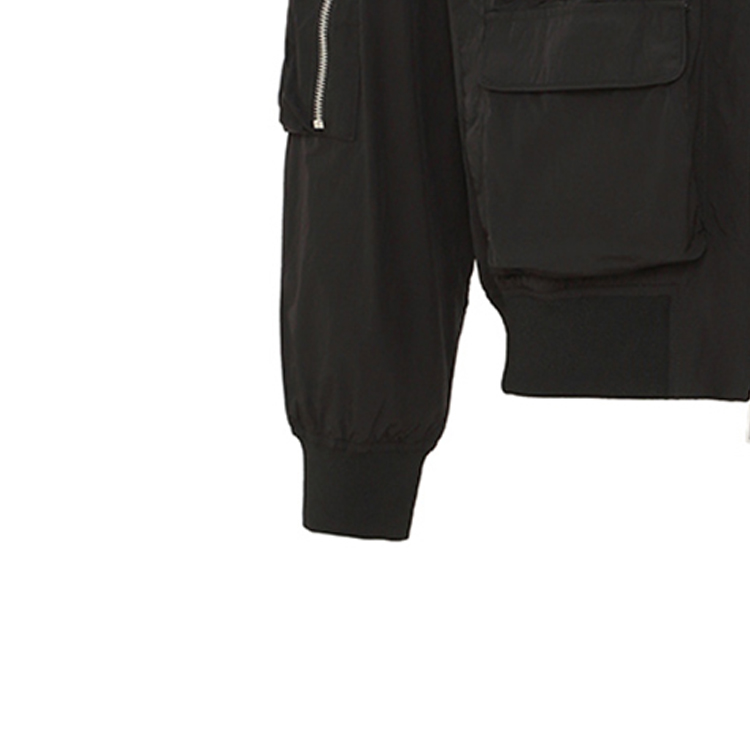 Details for Chaqueta Bomber Negra Casual Multi-Bolsillos Emporio Armani SS23. 6L1BM4-1NKWZ-0999