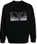 Buy Emporio Armani SS23 Black Crewneck Sweatshirt with Logo Print. 3R1MBT-1JHSZ-0098