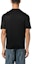 Lookbook EMPORIO ARMANI SS23 Black Crewneck T-Shirt with Logo Print. 3R1TBD-1JUVZ-0999