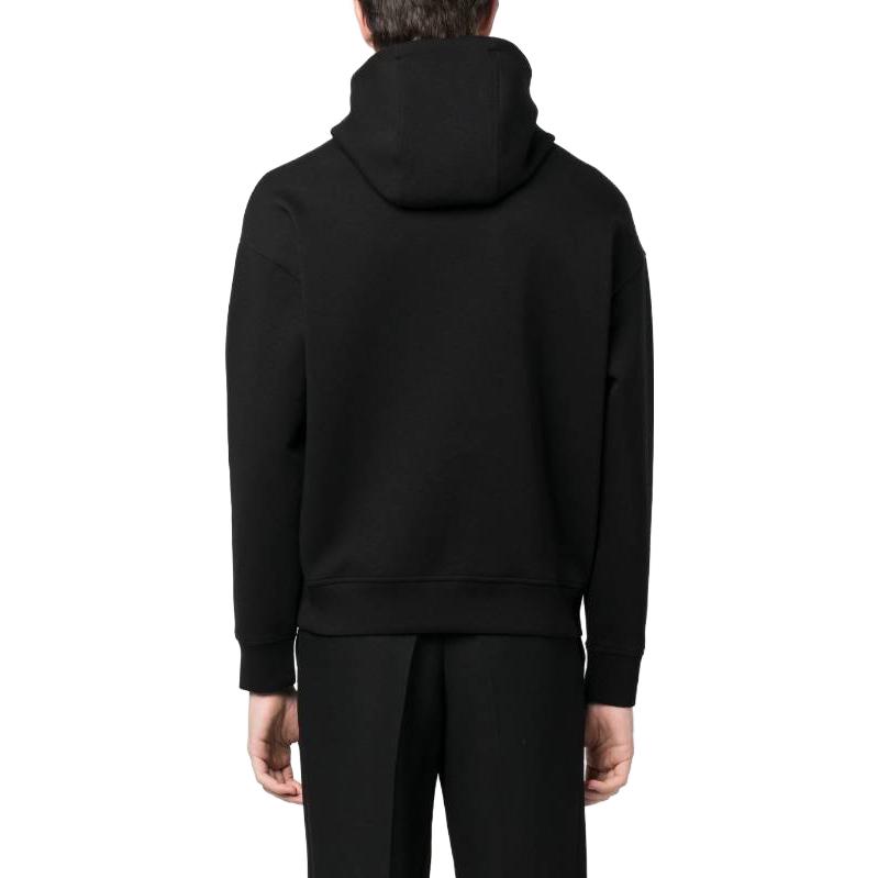 EMPORIO ARMANI SS23  Black Hoodie with Logo Print 3R1MBI-1JHSZ-0043 圖 4