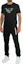 Lookbook Emporio Armani SS23 Black Logo Print Crewneck T-Shirt. 6H1TR7_1JSHZ_0999