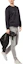Lookbook Emporio Armani SS23 Black Raglan Long Crewneck Sweatshirt. 3GSM81S-JSXZ1-UBVN