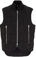 Emporio Armani SS23 Black Solid Color Zip Pocket Stand Collar Vest 6R1BN81-NZKZ1-0999 Emporio Armani SS23 Black Solid Color Zip Pocket Stand Collar Vest 6R1BN81-NZKZ1-0999