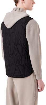 艾玛波利阿玛尼 SS23 黑色纯色拉链口袋立领马甲 6R1BN81-NZKZ1-0999 Purchase 艾玛波利阿玛尼 SS23 黑色纯色拉链口袋立领马甲 6R1BN81-NZKZ1-0999