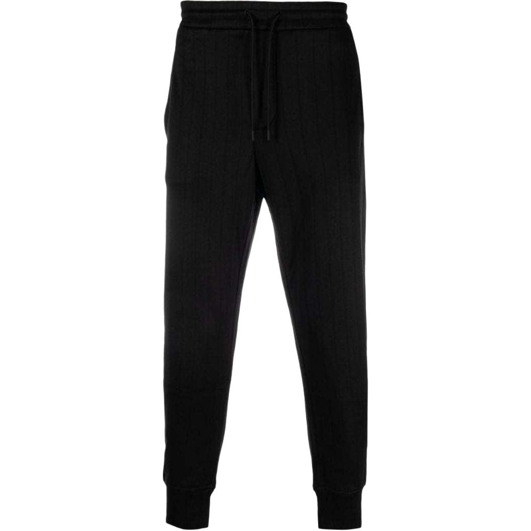 EMPORIO ARMANI SS23  Black Solid Drawstring Jogger Pants 3R1PCH-1JIQZ-0999