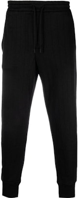 EMPORIO ARMANI SS23 Black Solid Drawstring Jogger Pants 3R1PCH-1JIQZ-0999 Order EMPORIO ARMANI SS23 Black Solid Drawstring Jogger Pants 3R1PCH-1JIQZ-0999