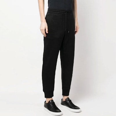EMPORIO ARMANI SS23 Black Solid Drawstring Jogger Pants 3R1PCH-1JIQZ-0999 Purchase EMPORIO ARMANI SS23 Black Solid Drawstring Jogger Pants 3R1PCH-1JIQZ-0999
