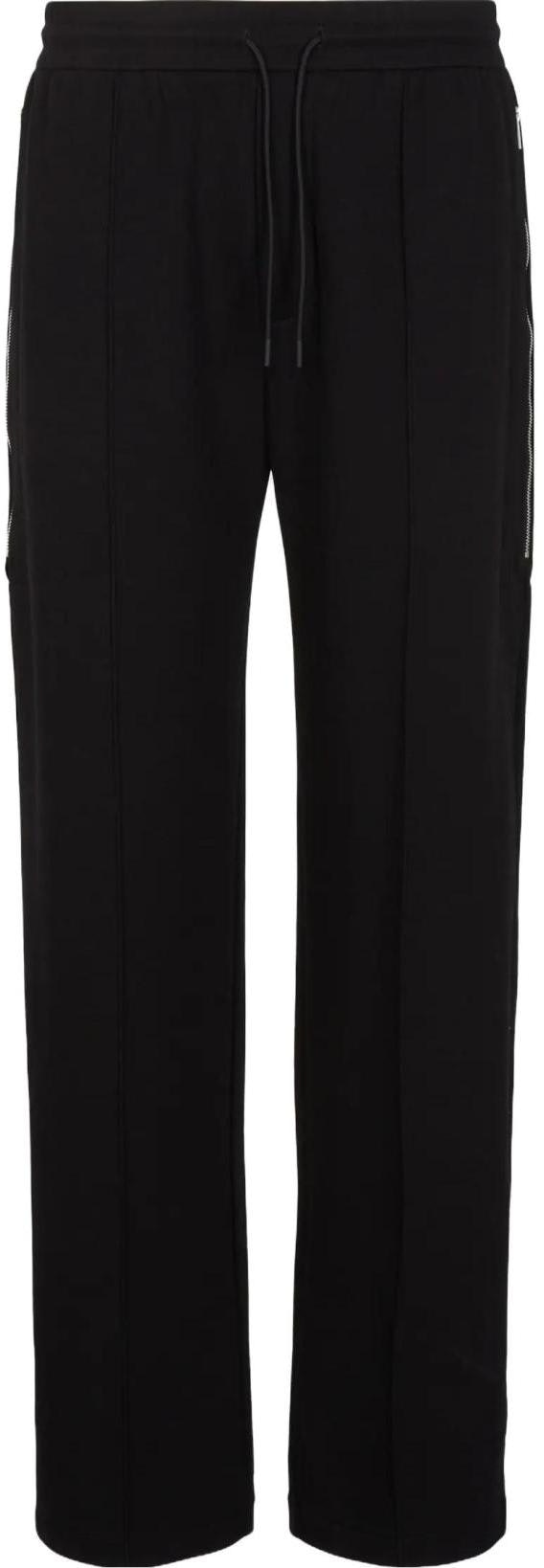 emporio-armani-ss-23-black-solid-seam-lace-up-casual-pants-6-r1-pu-2-1-jhsz-0999