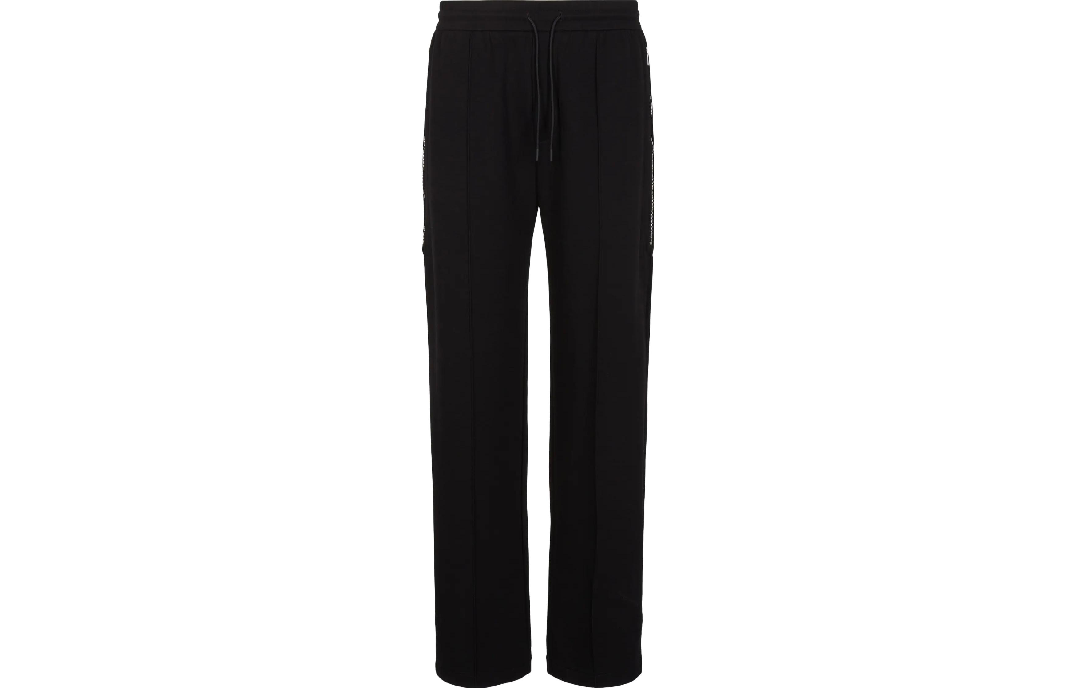 Order Emporio Armani SS23 黑色系带休闲长裤 6R1PU2-1JHSZ-0999