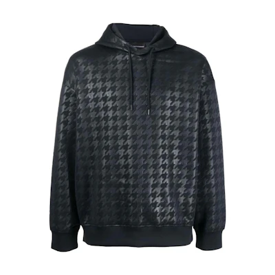 Emporio Armani SS23 Blue Hoodie with Logo. 3R1MDI-1JHSZ-09J4