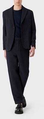 엠포리오 아르마니 SS23 블루 싱글브레스트 멀티포켓 블레이저 재킷 D41G43-D1002-1921 Lookbook 엠포리오 아르마니 SS23 블루 싱글브레스트 멀티포켓 블레이저 재킷 D41G43-D1002-1921