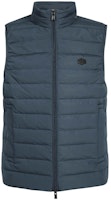 EMPORIO ARMANI SS23 Blue Zip-Up Vest with Logo. 8N1BQ1-1NLRZ-0948 EMPORIO ARMANI SS23 Blue Zip-Up Vest with Logo. 8N1BQ1-1NLRZ-0948