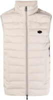 EMPORIO ARMANI SS23 Brown Logo Solid Color Zip Vest. 8N1BQ1-1NLRZ-0135 EMPORIO ARMANI SS23 Brown Logo Solid Color Zip Vest. 8N1BQ1-1NLRZ-0135