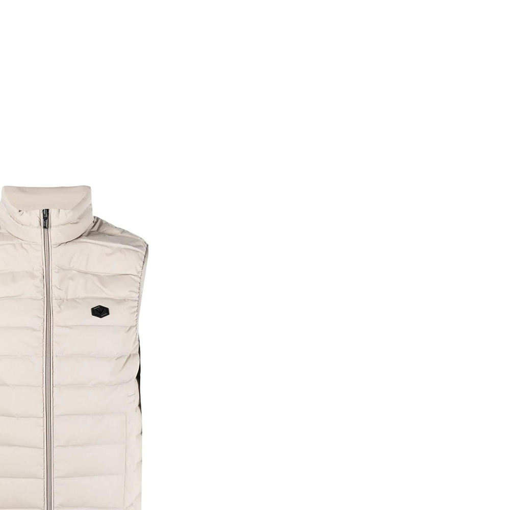 Sizing EMPORIO ARMANI SS23 棕色标志纯色拉链马甲. 8N1BQ1-1NLRZ-0135