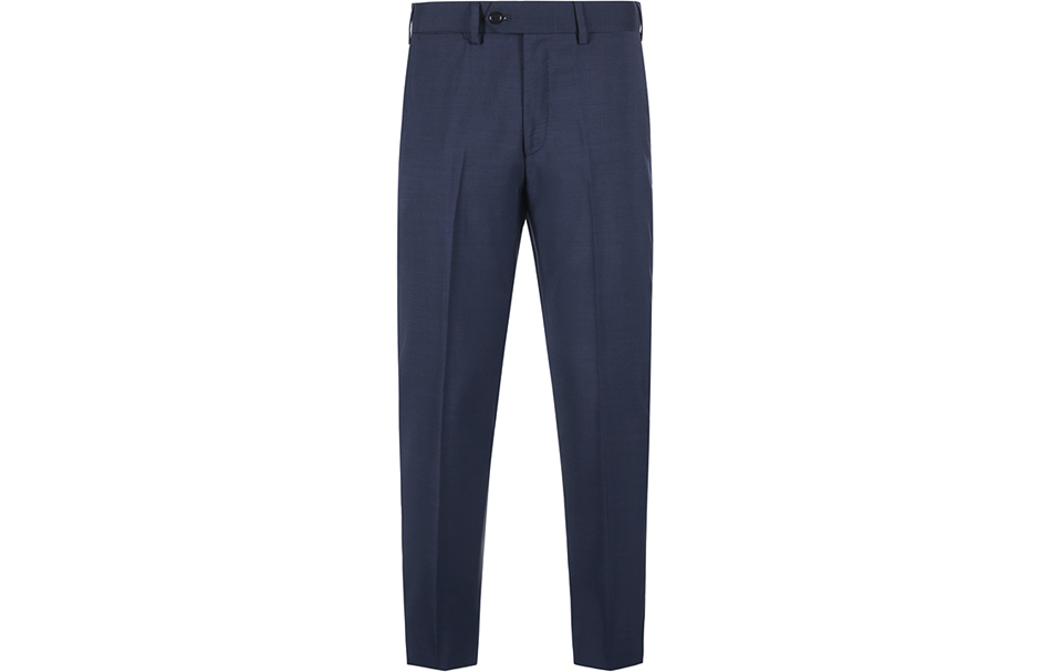 EMPORIO ARMANI SS23  Casual Mid-Rise Straight Pants Deep Blue D41P0B-01502-919