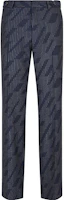 EMPORIO ARMANI SS23 Diagonal Striped Casual Pants - Navy Blue D41P35-D1110-1918 EMPORIO ARMANI SS23 Diagonal Striped Casual Pants - Navy Blue D41P35-D1110-1918