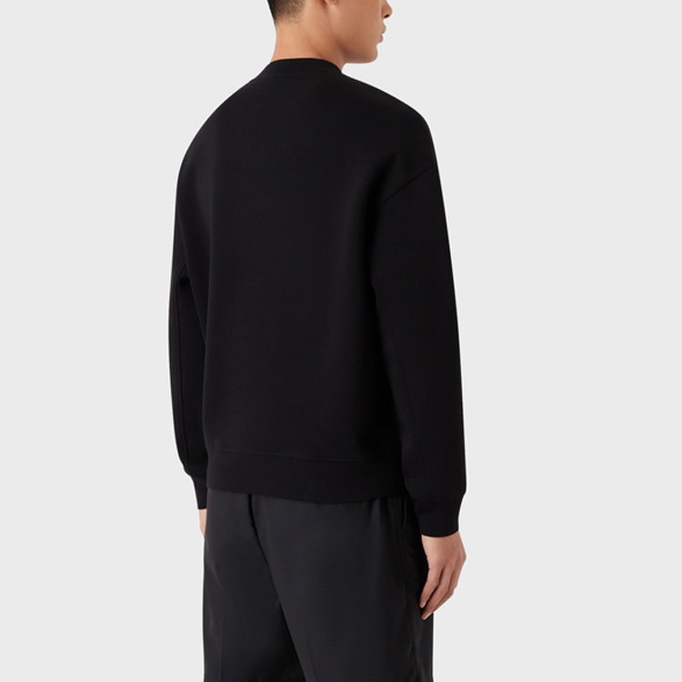 Purchase EMPORIO ARMANI SS23 Baju Sweatshirt Crewneck Sulaman Bunga. 3R1MBB-1JHSZ1-0999