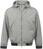 EMPORIO ARMANI SS23 Grey Letter Print Zip Hoodie Jacket 3R1BR8-1NKWZ-0634 EMPORIO ARMANI SS23 Grey Letter Print Zip Hoodie Jacket 3R1BR8-1NKWZ-0634