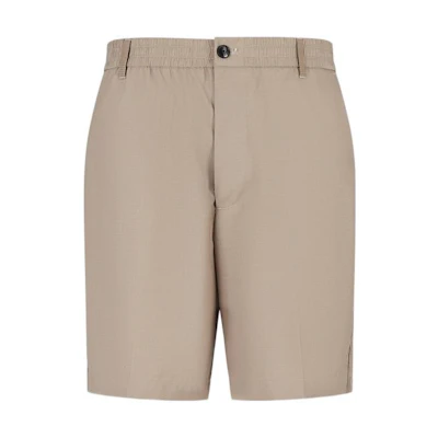 Emporio Armani SS23 High-Waist Elastic Shorts Khaki Color. 3R1PC1-1NRBZ-0144