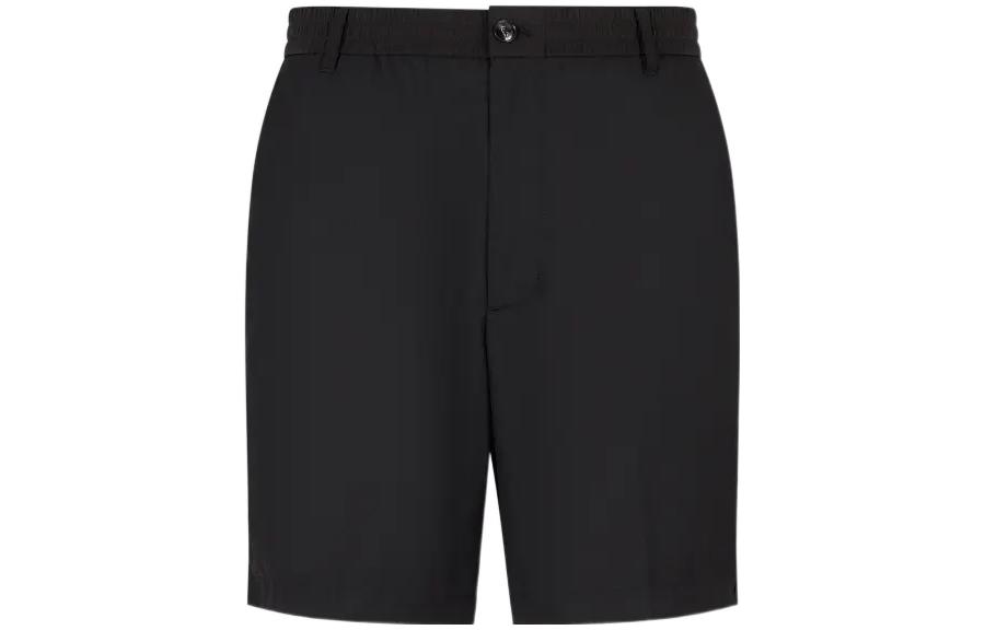 Emporio Armani SS23  High-Waisted Elastic Shorts Black. 3R1PC1-1NRBZ-0999