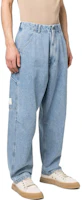 Purchase EMPORIO ARMANI SS23 高腰寬鬆版牛仔褲 - 藍色 3R1J66-1DD8Z-0943