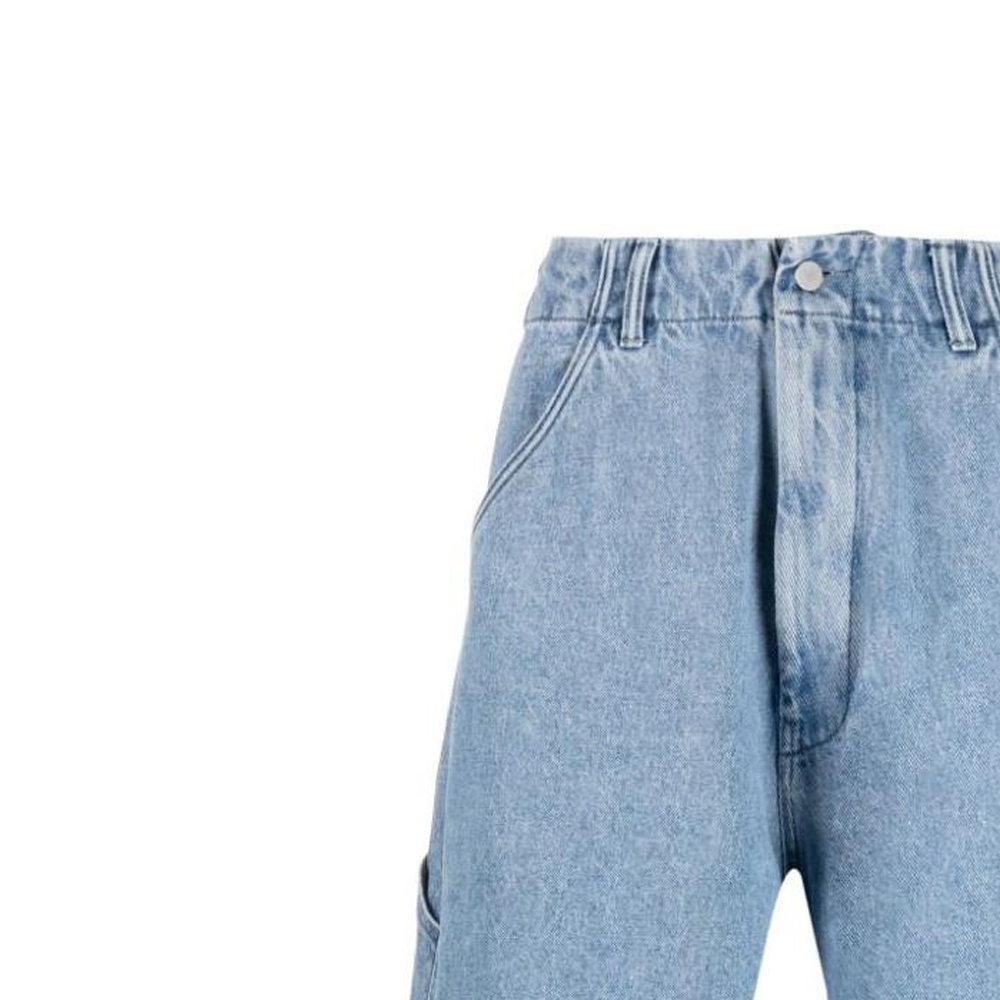 EMPORIO ARMANI SS23  High-Waisted Loose Fit Jeans - Blue. 3R1J66-1DD8Z-0943 圖 6