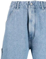 Details for EMPORIO ARMANI SS23 高腰寬鬆版牛仔褲 - 藍色 3R1J66-1DD8Z-0943