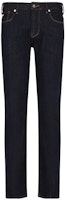 EMPORIO ARMANI SS23 Indigo Straight-Leg Embroidered Pocket Jeans. 3R1J06-1DMWZ-F952 EMPORIO ARMANI SS23 Indigo Straight-Leg Embroidered Pocket Jeans. 3R1J06-1DMWZ-F952